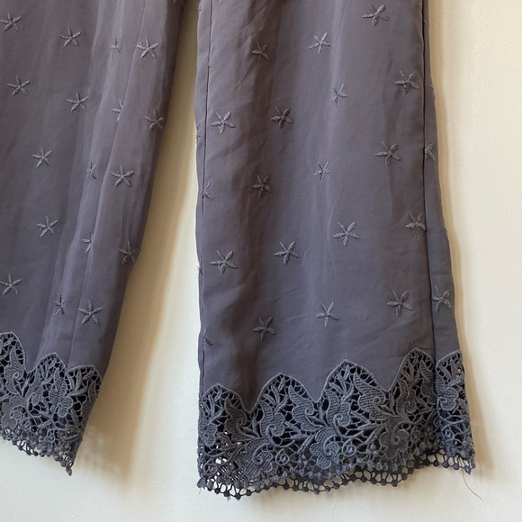 H&M Divided Gray Wide Leg Pants Size 4 - Picture 8 of 12